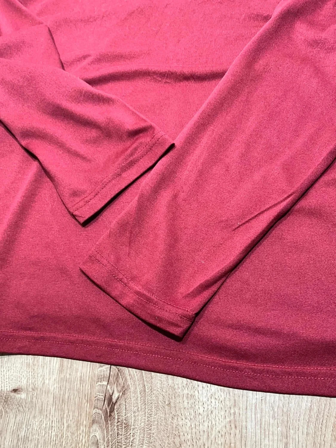 T-shirt Manches Longues Nike Dri-Fit Pioneer Hockey Homme L Bordeaux – photo 9
